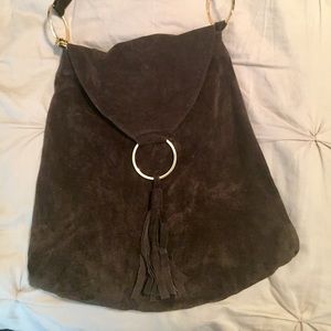 Jasmine suede bag